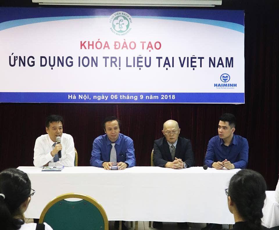 HỘI THẢO ỨNG DỤNG ION TRỊ LIỆU TẠI VIỆT NAM